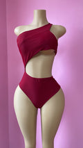 Asymmetrical Cut-Out One-Piece