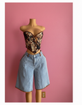The Outlaw Denim Bermuda Shorts