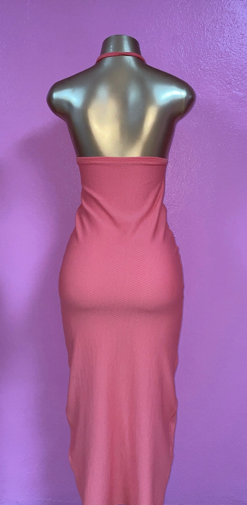 The "Circa" Halter Maxi