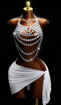 The Empress Crystal Bib Top