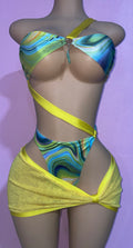 Psychedelic Breeze Monokini Set