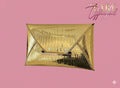The 24K Croc-Embossed Envelope Clutch