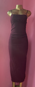The Midnight Ribbed Maxi