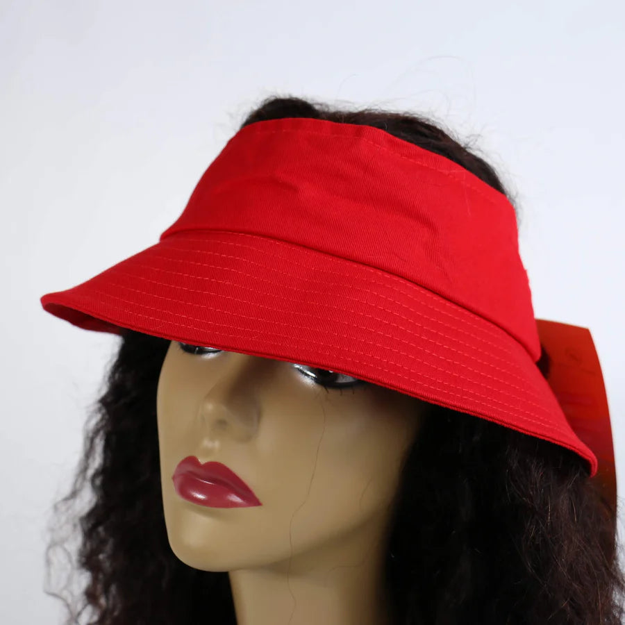 Open-Top Canvas Bucket Hat