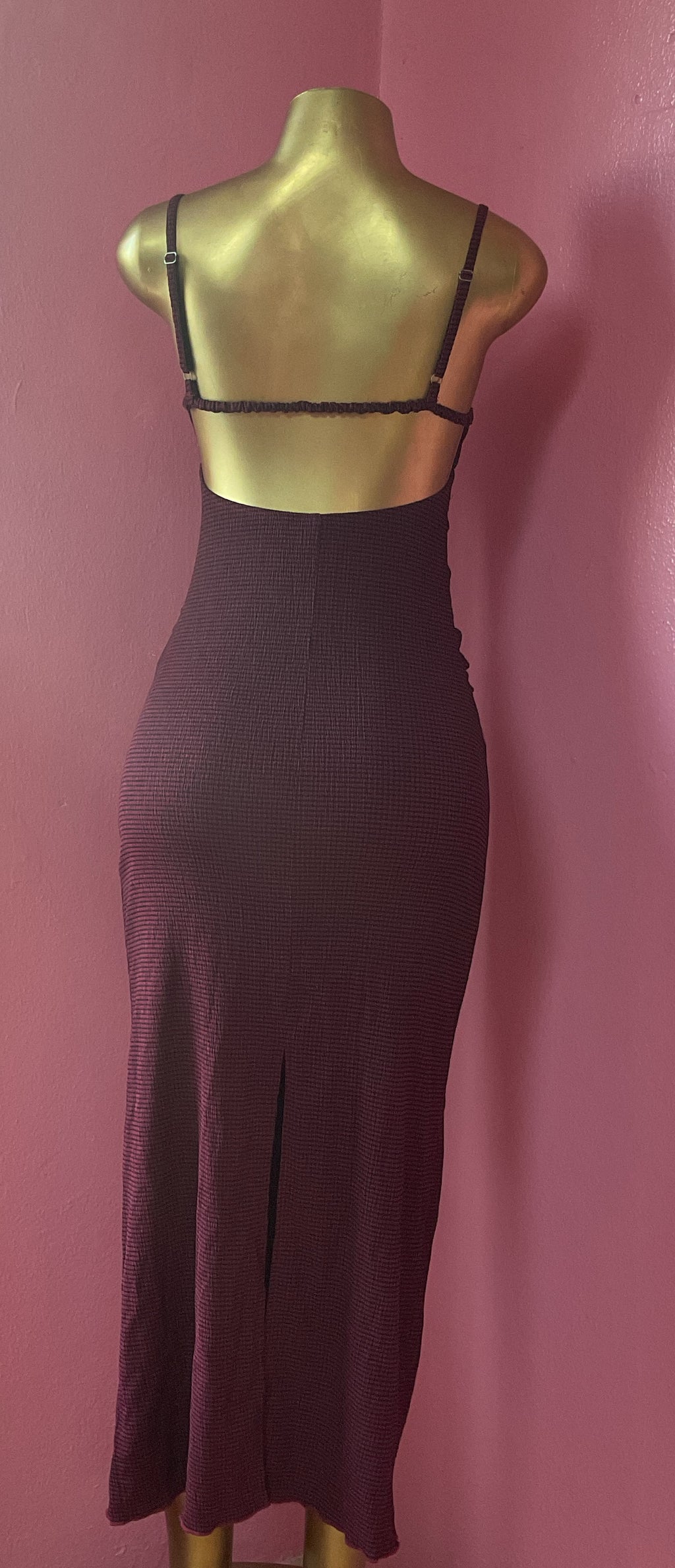 The Midnight Ribbed Maxi