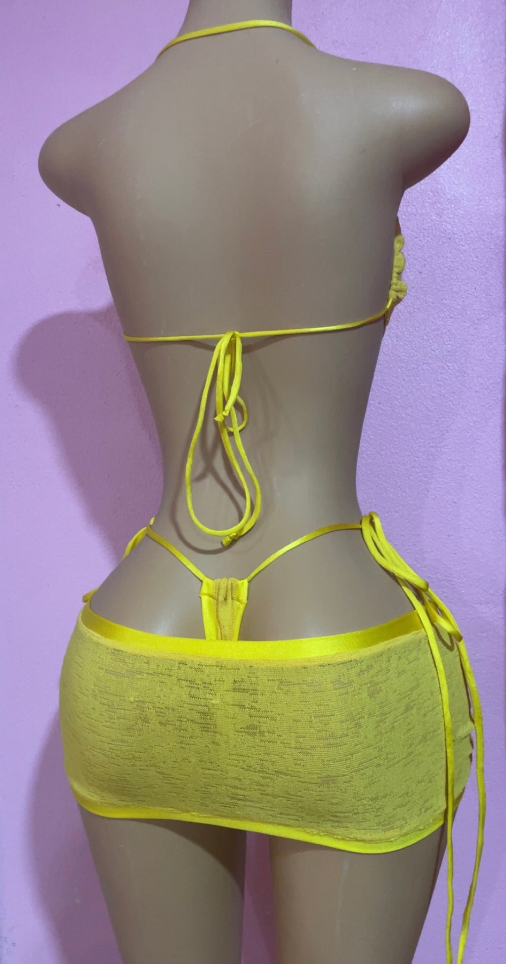 Sunshine State Cinch-Front Top & Side-Tie Skirt Set