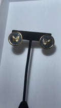 The Butterfly Button Stud Earrings