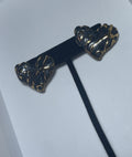 The Abstract Heart Stud Earrings