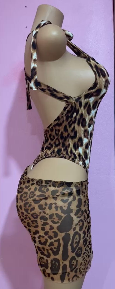 Wild Side Tie-Strap Set